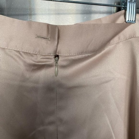 DRESSY LONG CIRCLE SKIRT. - Picture 2 of 3